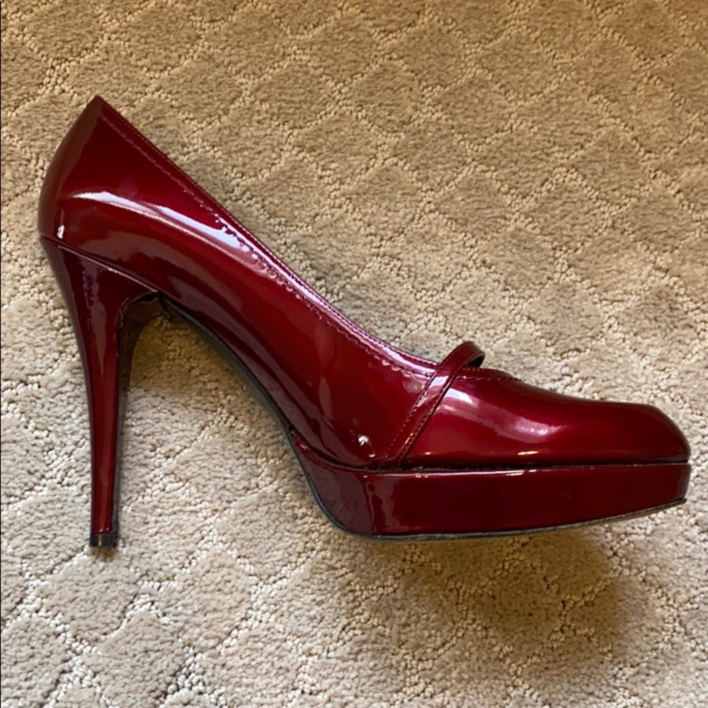 Stuart Weitzman - Red Patent Pumps - image 4